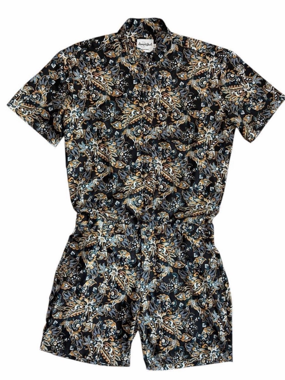Romperjack Floral Paisley Jumpsuit